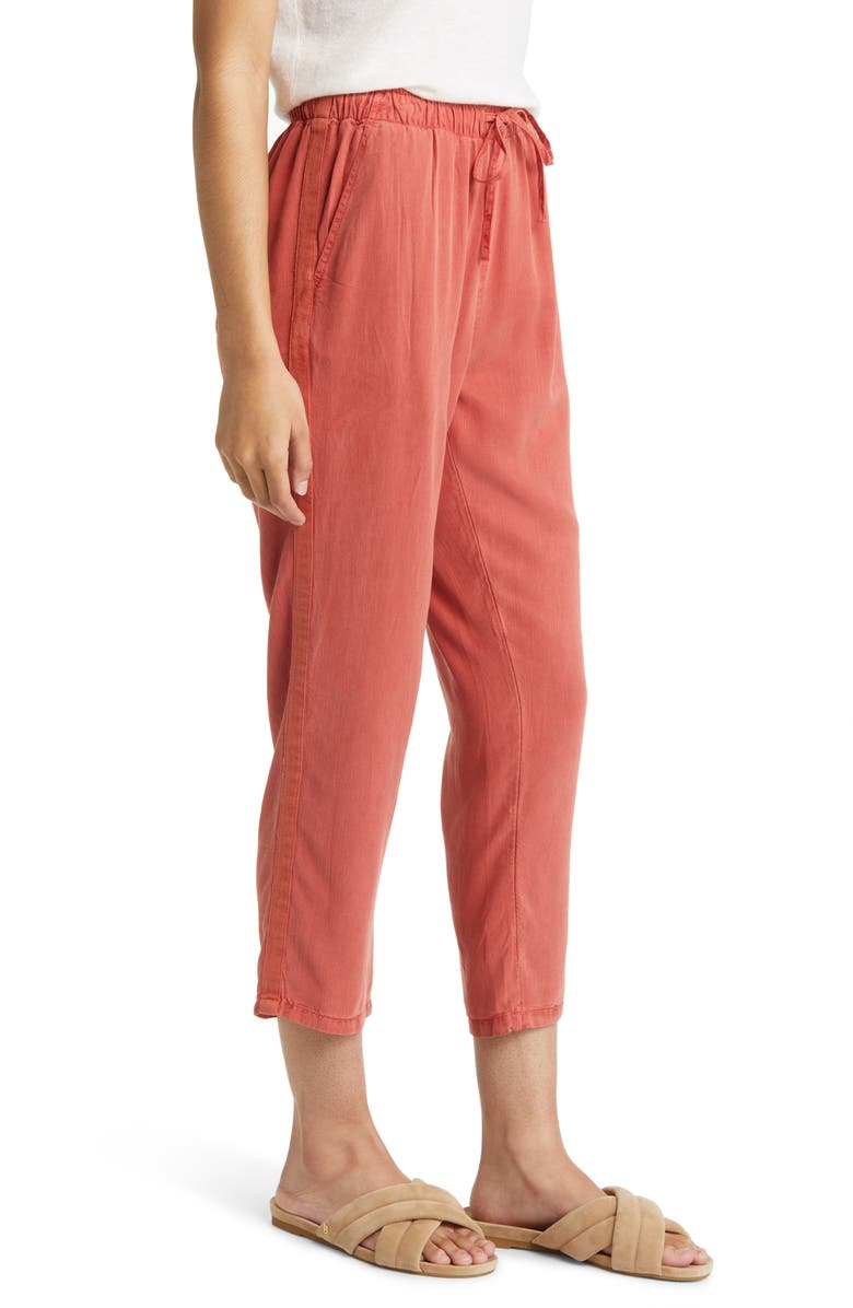 Caslon<sup>®</sup> Drawstring Crop Pants, Alternate, color, 