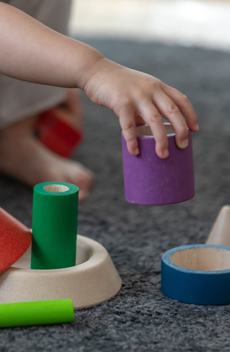 PlanToys<sup>®</sup> Cone Sorting Playset, Alternate, color, Assorted