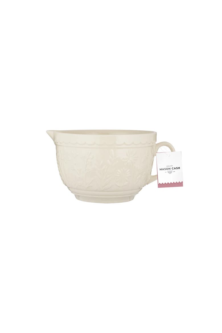 In The Meadow Batter Bowl, 2 Quart, Alternate, color, White