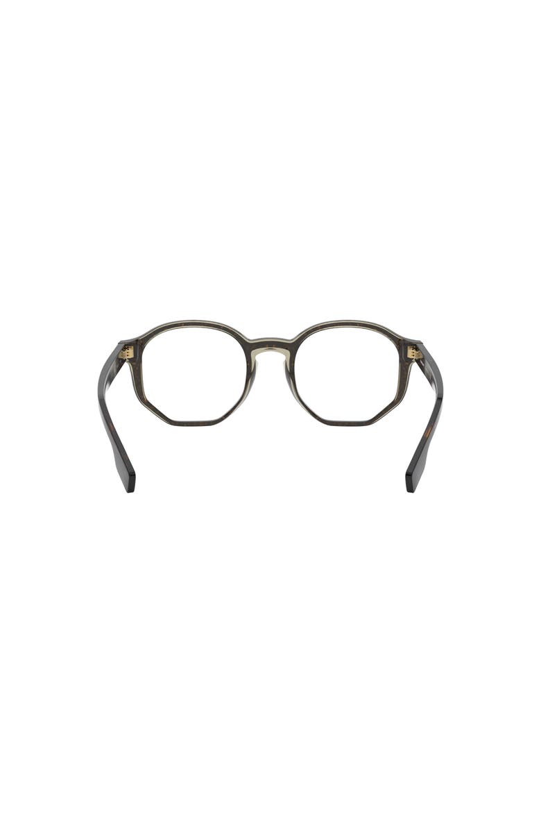 Burberry 50mm Irregular optical glasses, Alternate, color, Grey