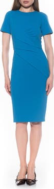 Alexia Admor Faith Short Sleeve Sheath Dress