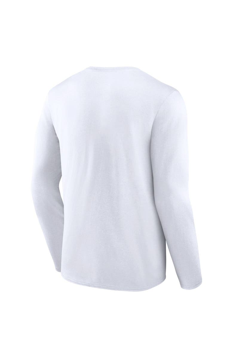 FANATICS Men's Fanatics Branded White Houston Astros 2022 American League Champions Locker Room Long Sleeve T-Shirt, Alternate, color, 