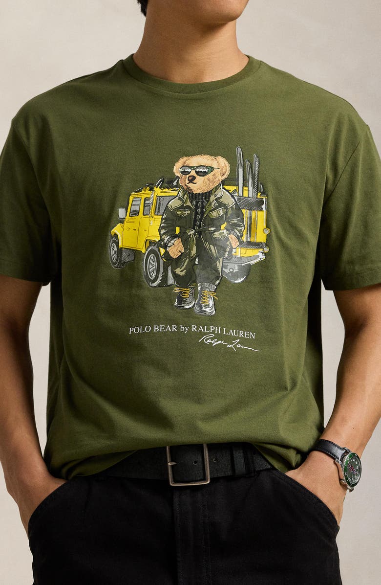 Polo Ralph Lauren Polo Bear Short Sleeve Graphic T-Shirt, Alternate, color,
