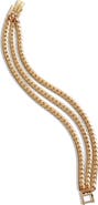 JENNY BIRD Priya Triple Strand Bracelet