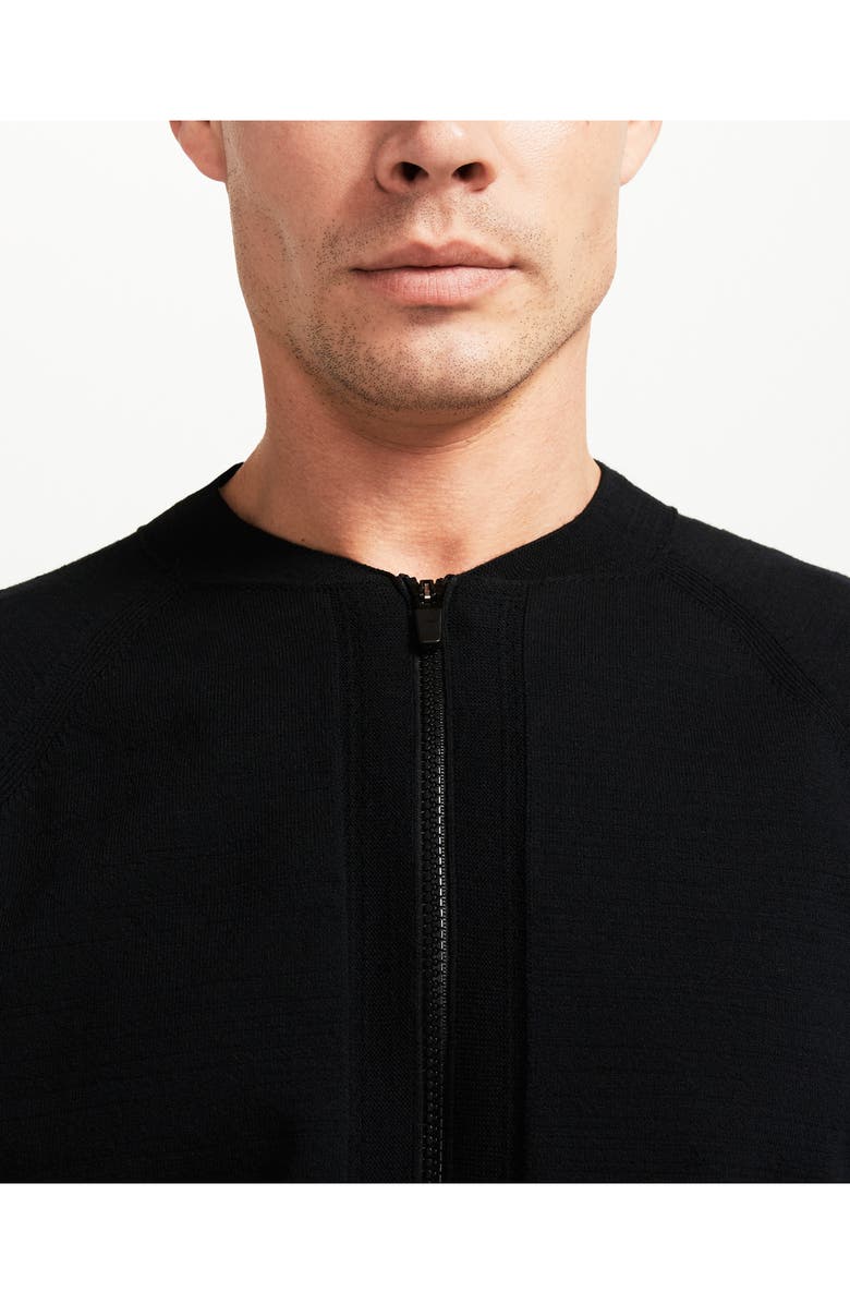 BRADY 3D Knit Seamless Bomber Jacket, Alternate, color, 