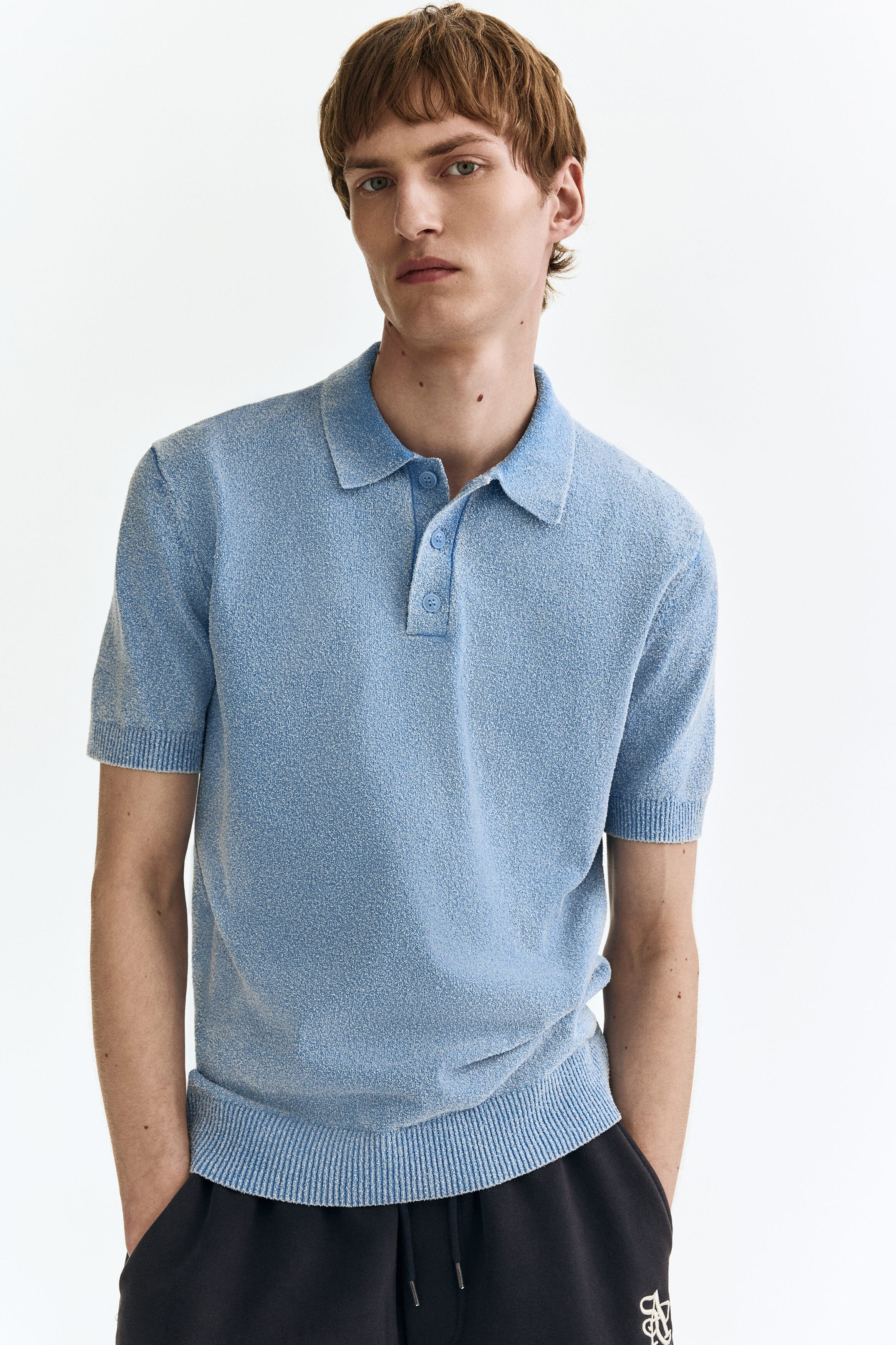 Regular Fit Knitted Polo Shirt - image 4