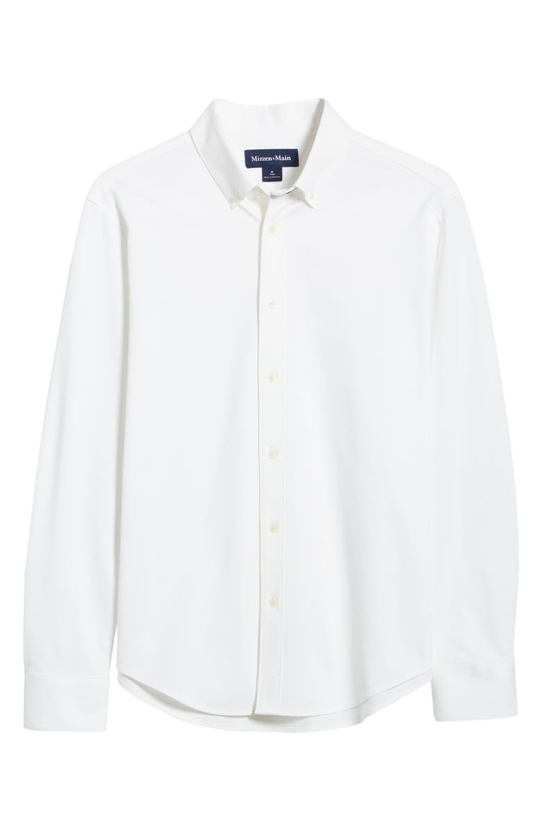 Mizzen+Main Ellis Oxford Button-Down Shirt, Alternate, color, White