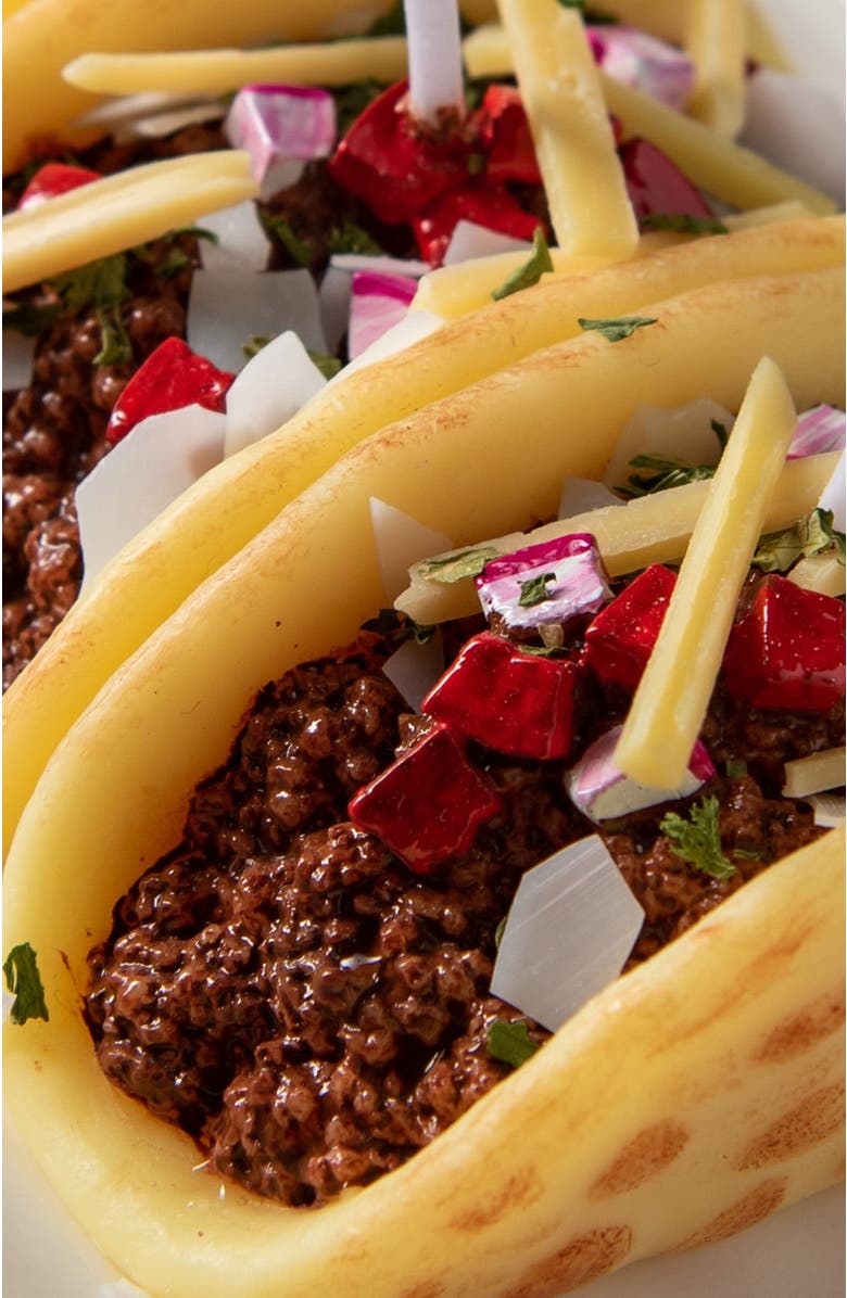 Southlake gifts Taco Candle, Alternate, color, Golden Brown