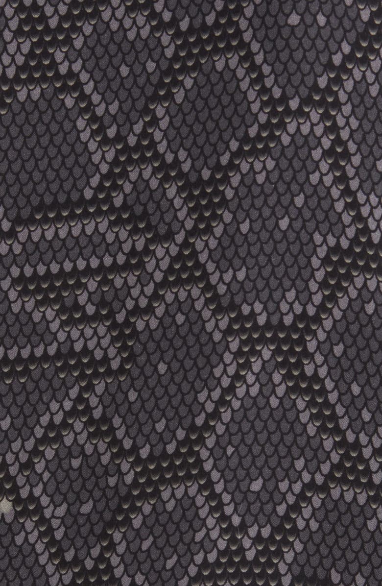 ICECREAM Snakeskin Print Short Sleeve Camp Shirt, Alternate, color, 