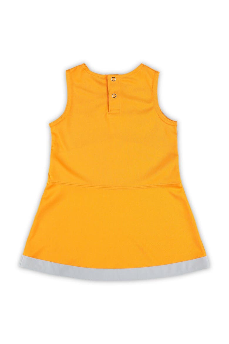 Girls Preschool Tennessee Orange Tennessee Volunteers Two-Piece Cheer Captain Jumper Dress & Bloomers Set, Alternate, color, Tennessee Orange
