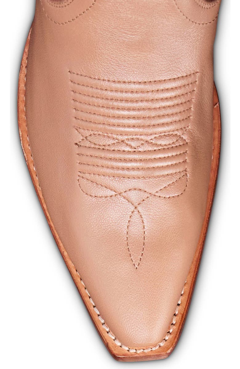 Tecovas The Annie Hearts Western Boot, Alternate, color, Rose Gold