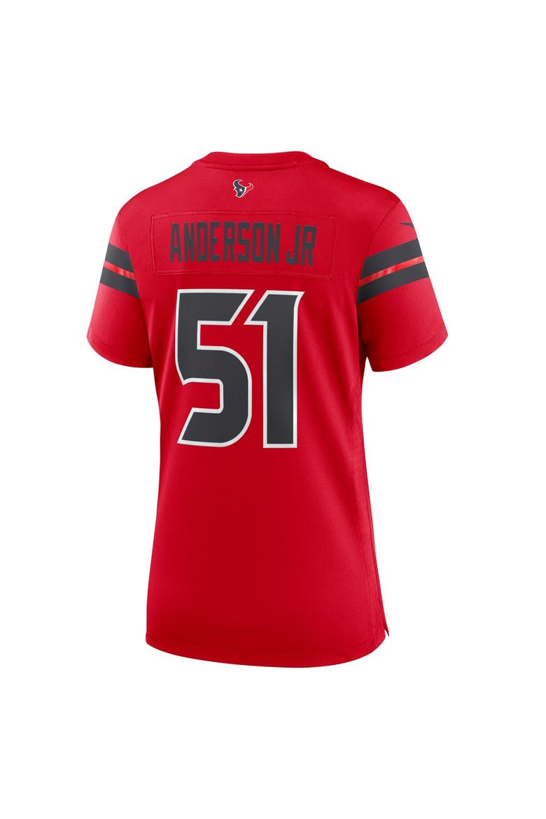 Women's Nike Will Anderson Jr. Red Houston Texans Alternate Game Jersey, Alternate, color, Red