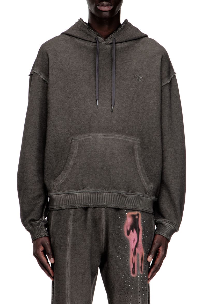 S-Quinn Hoodie, Main, color, MELANGE GREY