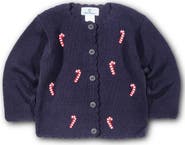 Florence Eiseman Sweater With Candy Canes