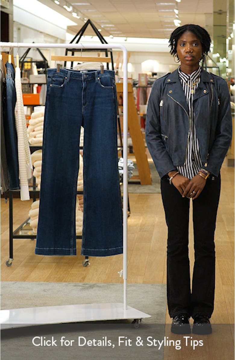 Leenah High Waist Wide Leg Jeans, sales video thumbnail