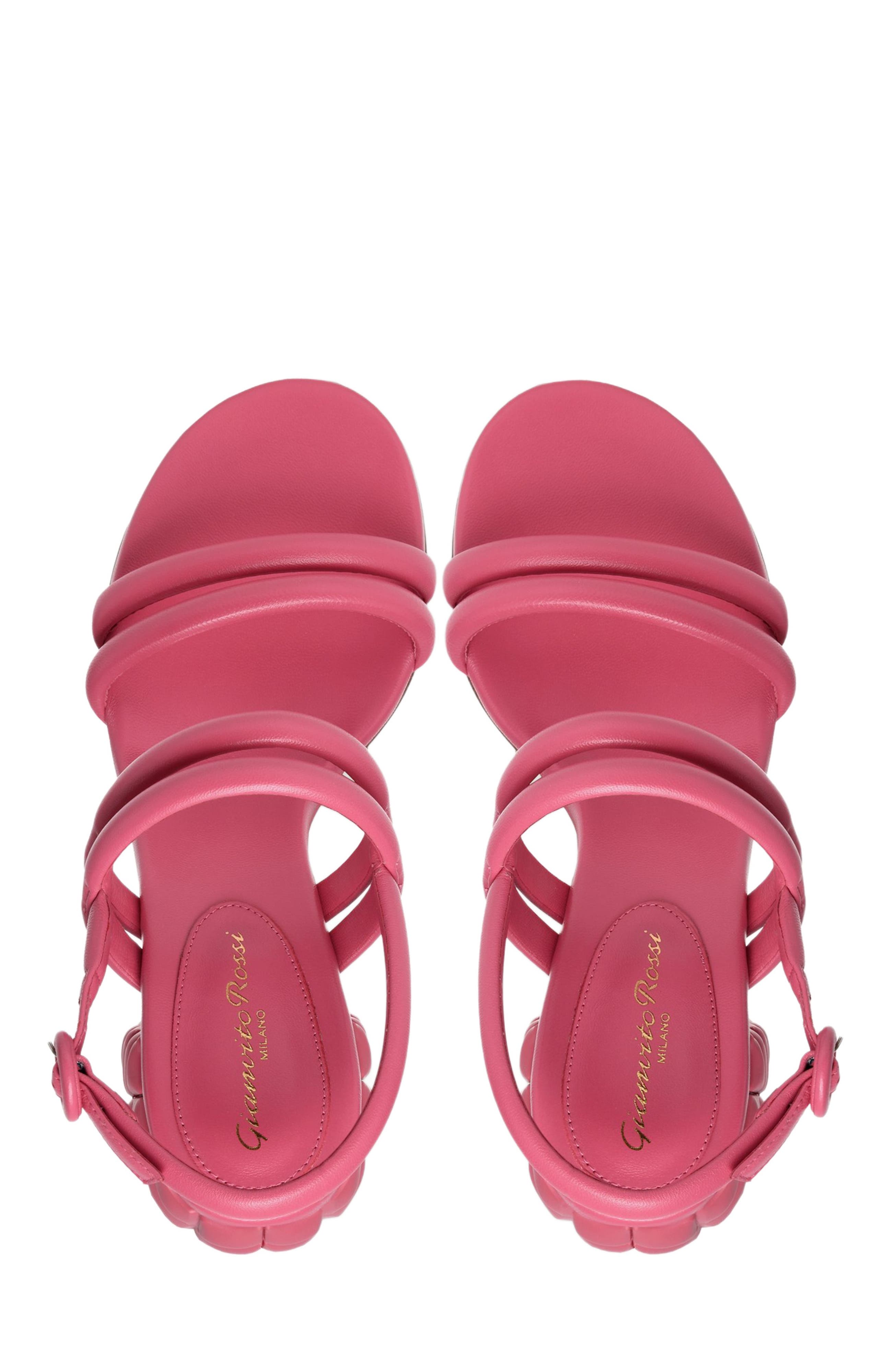 Gianvito Rossi Florea Sandal, Alternate, color, Pink