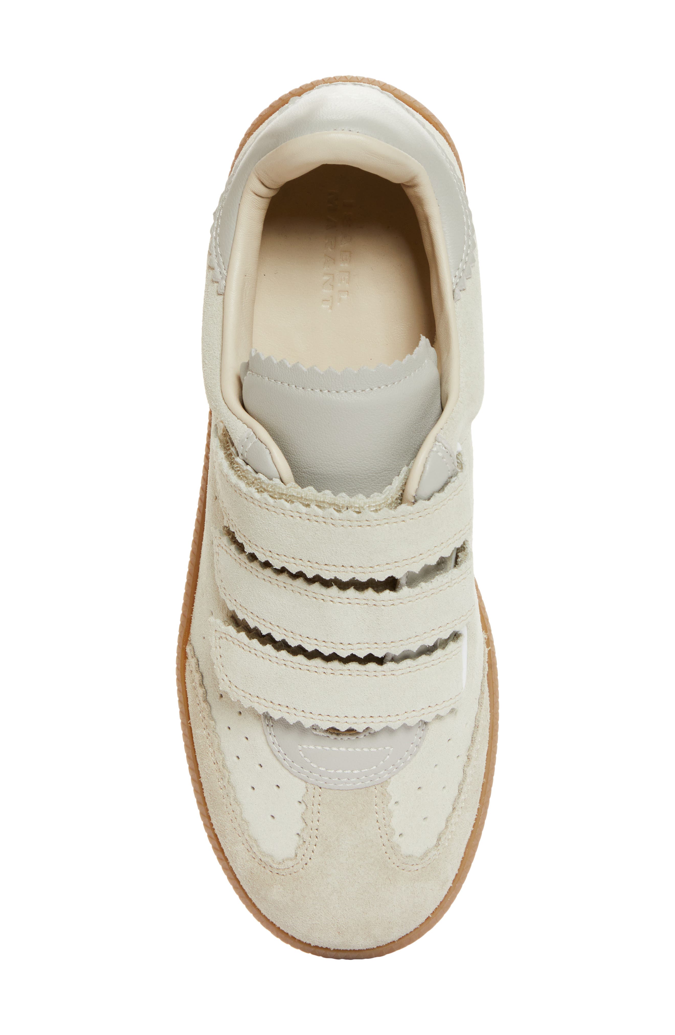 Isabel Marant Beth Low Top Sneaker, Alternate, color, Ecru