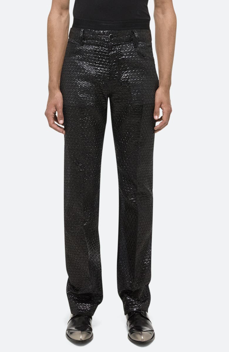 Helmut Lang Worker Bubble Pack Straight Leg Pants, Main, color, 
