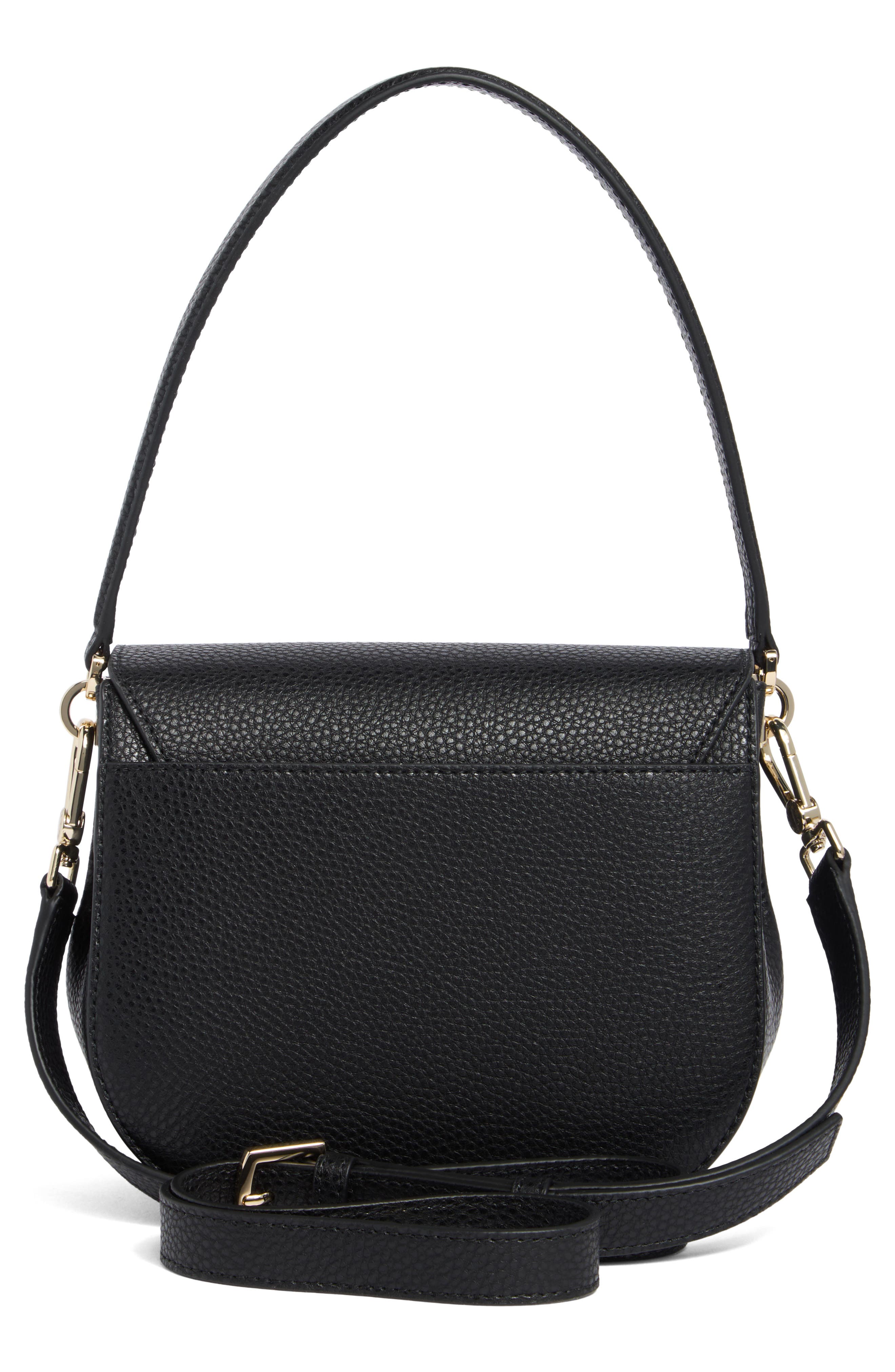 Furla Gardenia Mini Crossbody Bag, Alternate, color, Nero