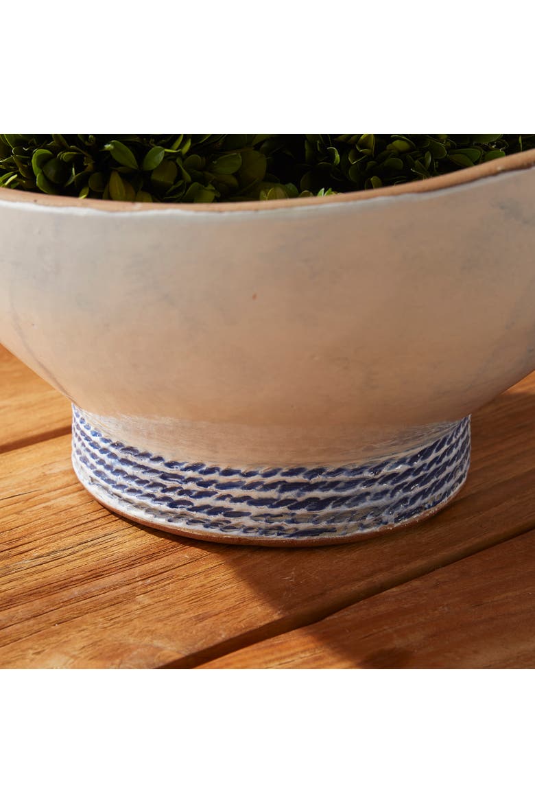 Sea Breeze Decorative Bowl, Alternate, color, White