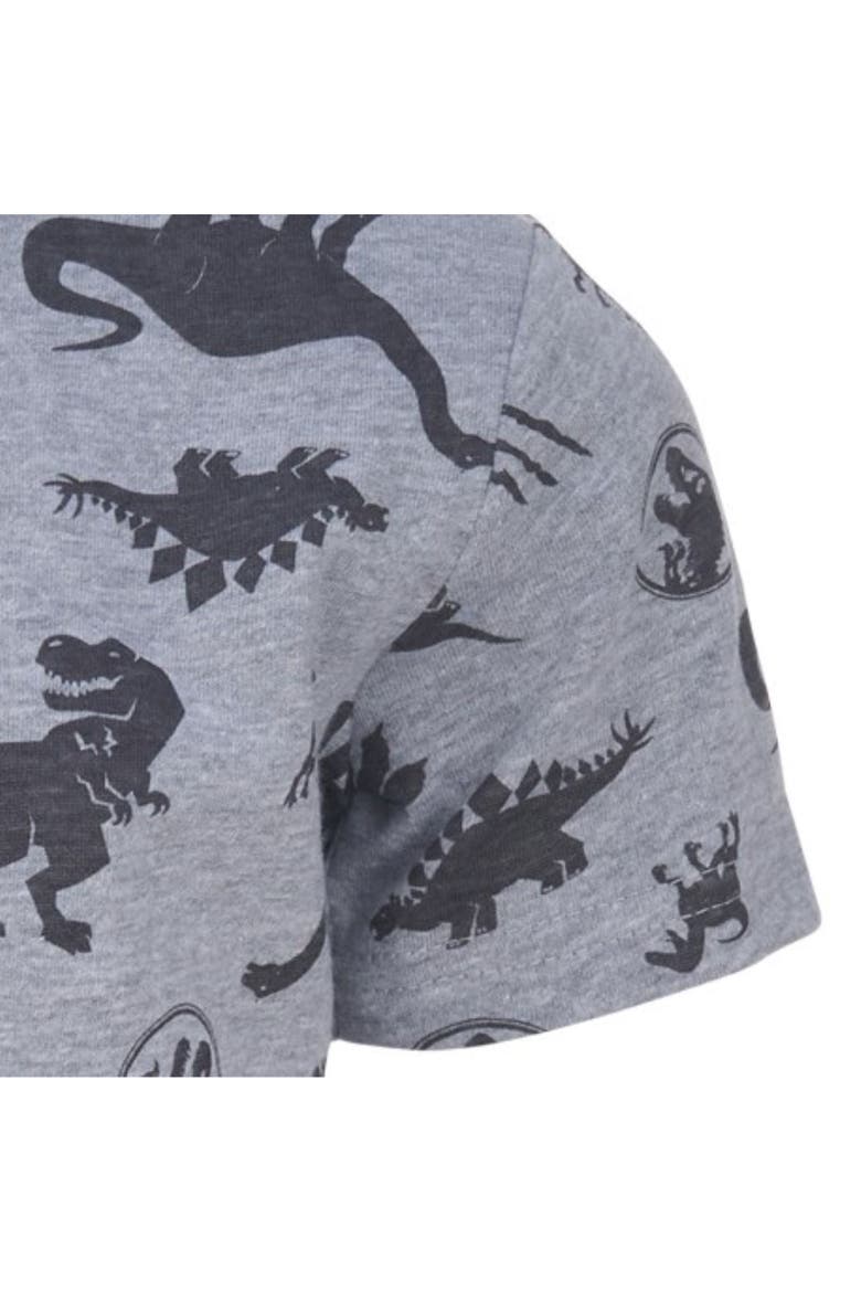Jurassic Park T-Rex 3-Pack Short Sleeve Tees, Alternate, color, Black Blue Gray