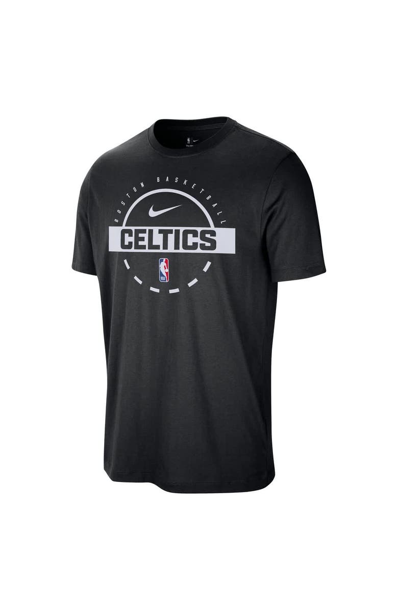 Nike Men's Nike Black Boston Celtics Authentic Practice T-Shirt, Alternate, color, Black