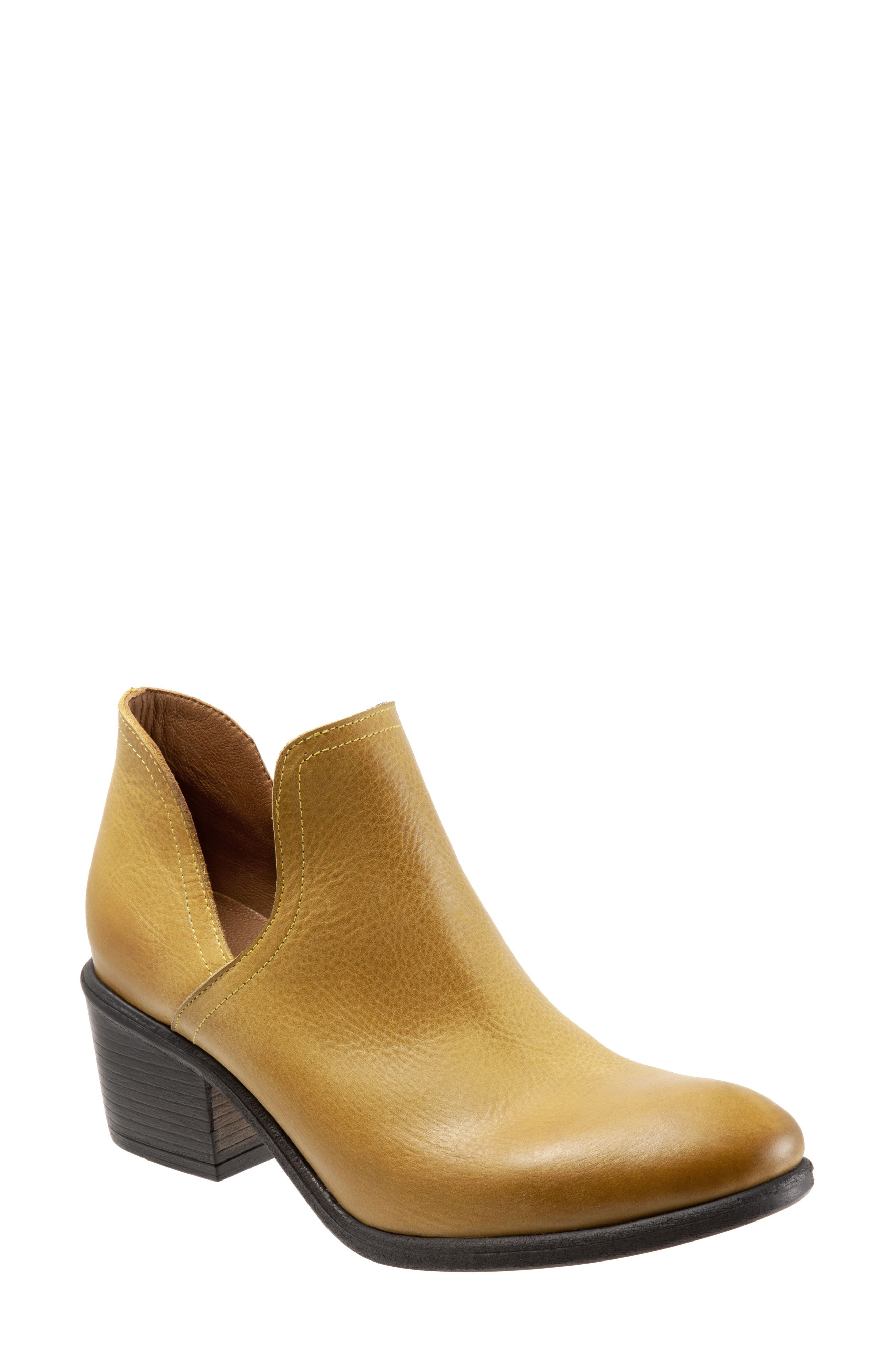 Dylan Cutout Bootie, Main, color, YELLOW LEATHER