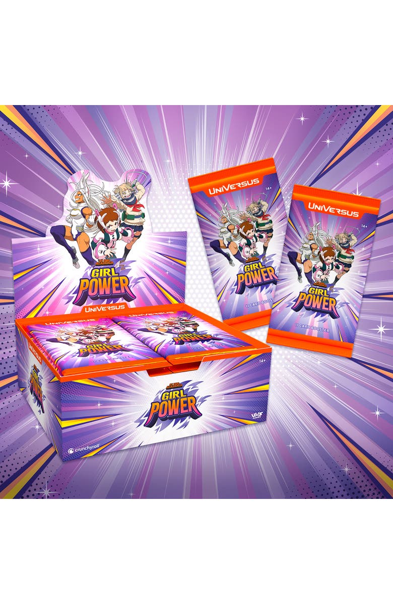 UniVersus My Hero Academia Girl Power Booster Display, Alternate, color, 