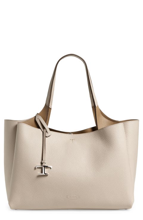 Medium Leather Tote