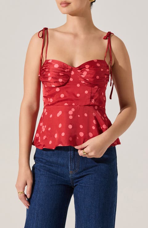 Selina Peplum Corset Top