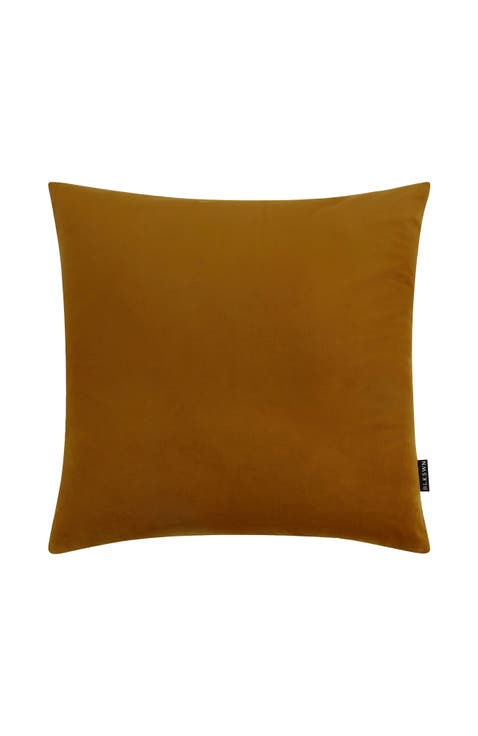 Swn  Logo Bronze Velvet Euro Sham
