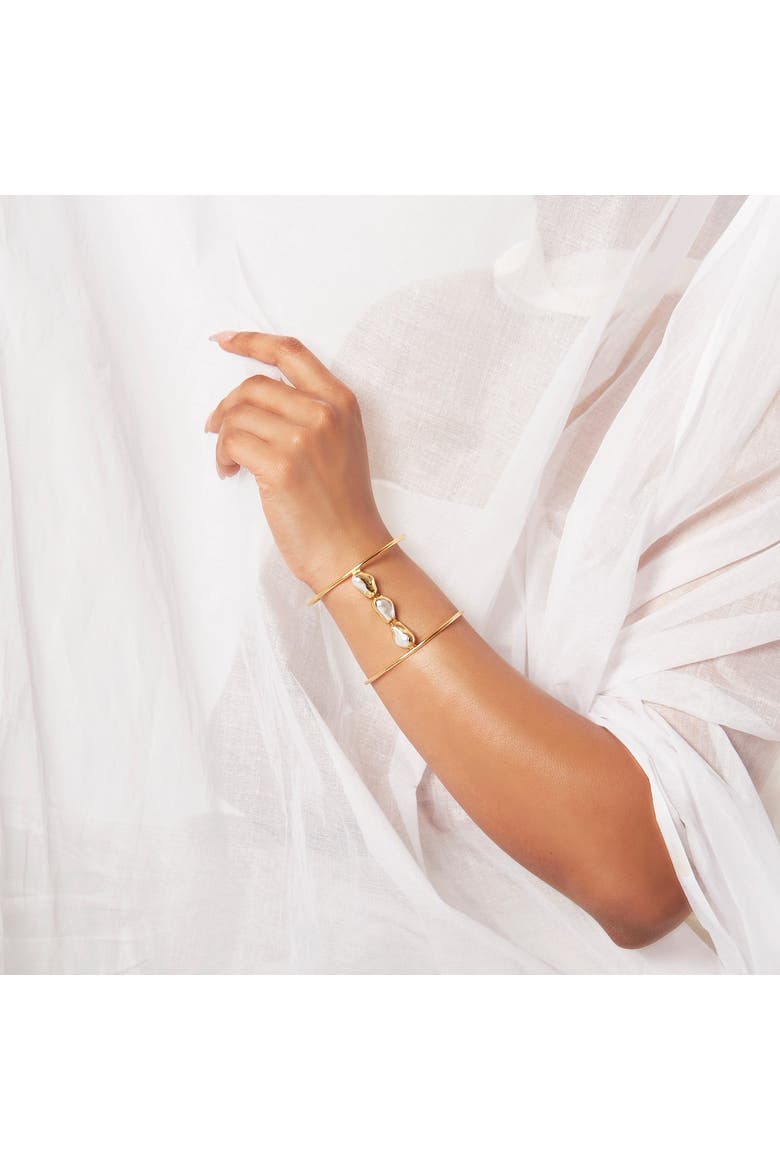KORA BRACELET, Alternate, color, Gold Plated