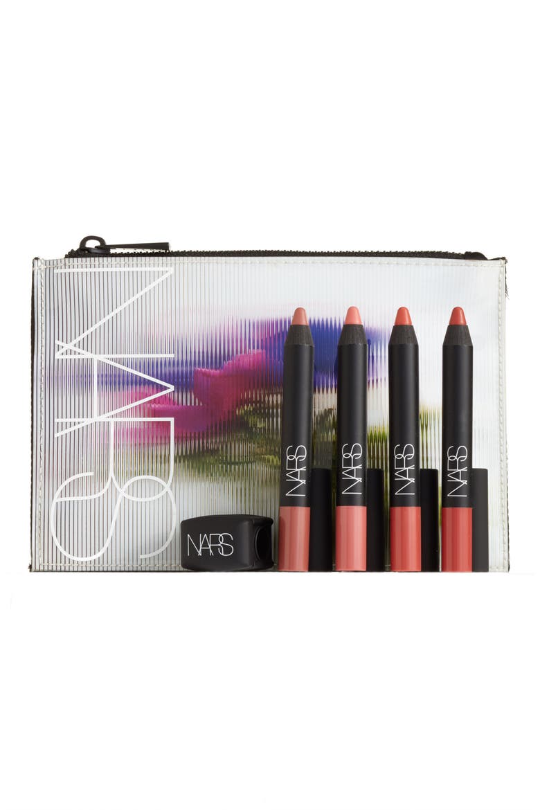 Velvet Matte Lipstick Pencil Set, Main, color, TRIBULATION (NEUTRAL)