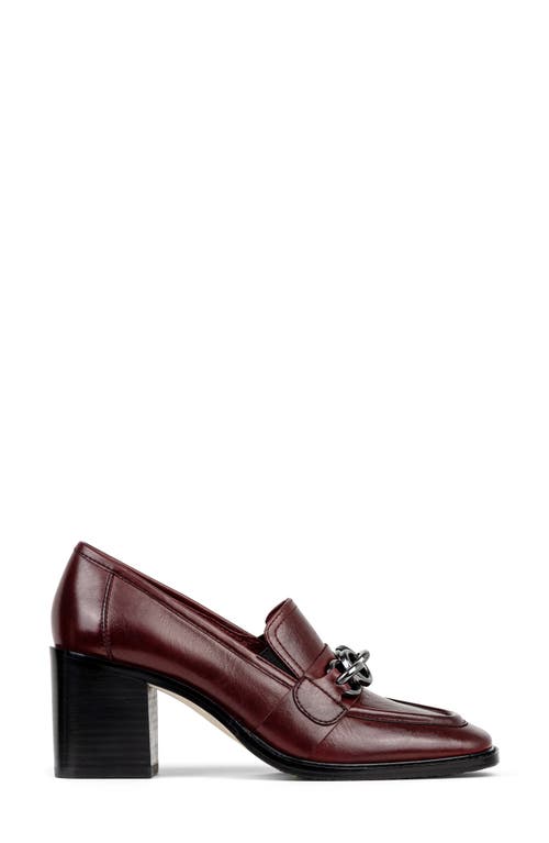 Donald Pliner Kamryn Bit Loafer Pump In Burgundy