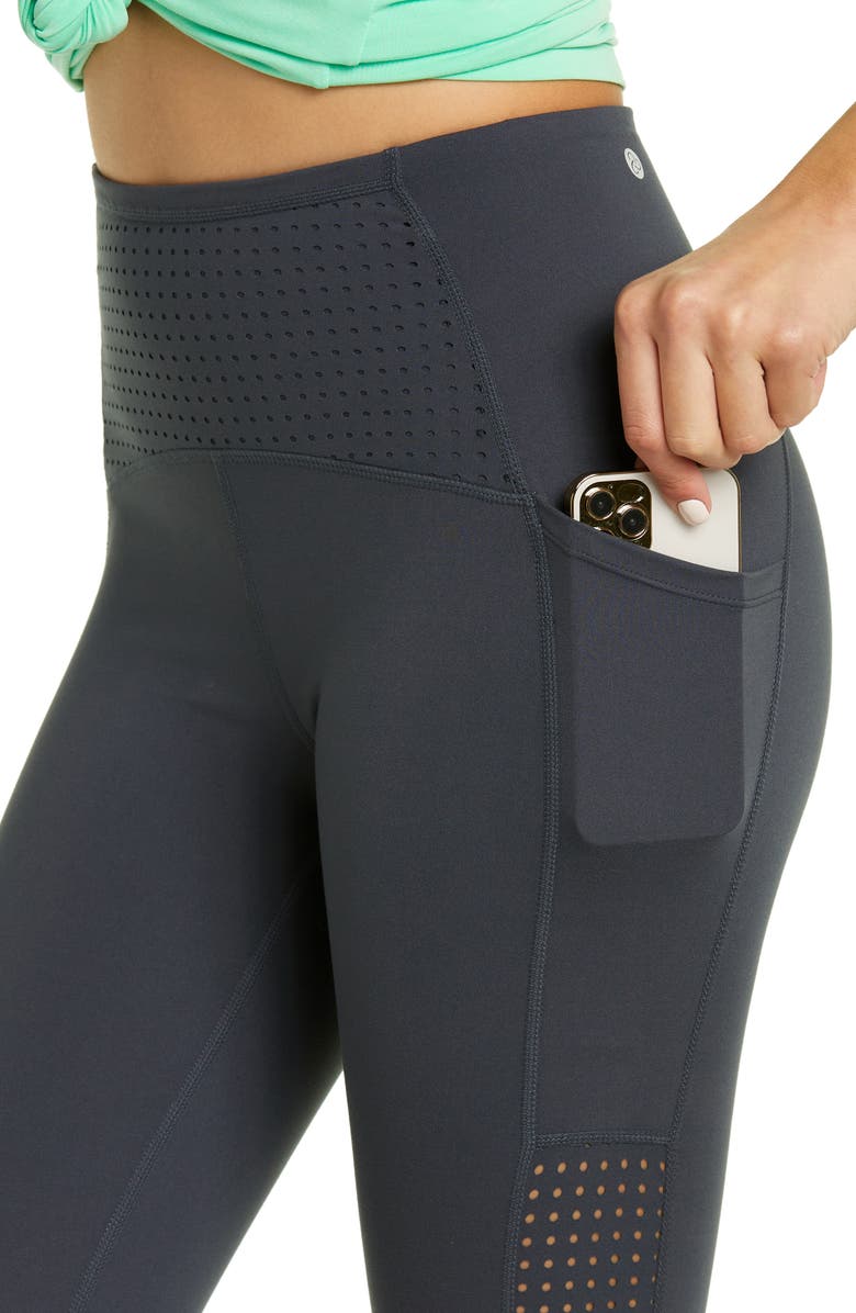 Zella Studio Lite High Waist Performance Leggings, Alternate, color,