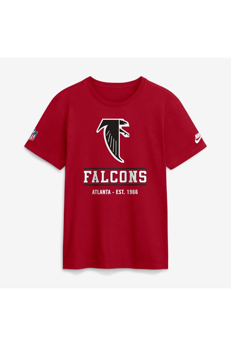 Men's Nike Red Atlanta Falcons Sideline Alternate Final Sprint Dri-FIT T-Shirt, Main, color, Red