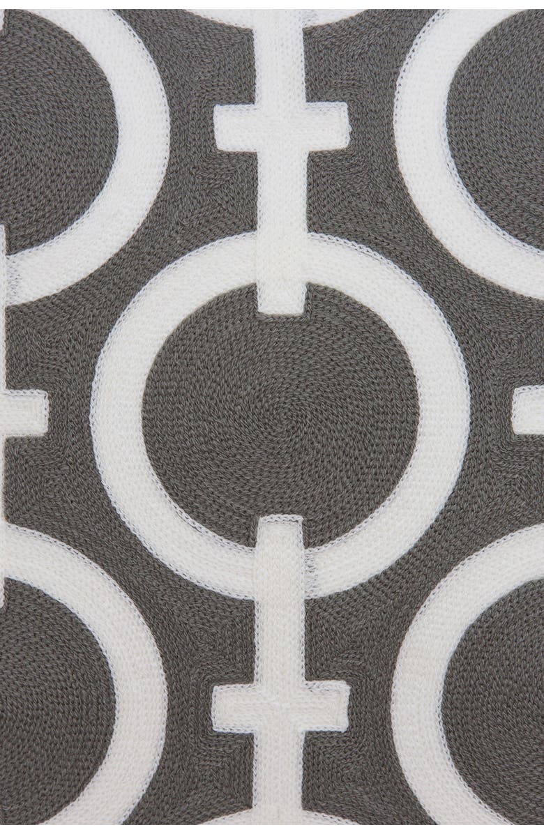 PARKLAND COLLECTION Rounder Transitional Pillow - 20" x 20" - Grey, Alternate, color, Grey