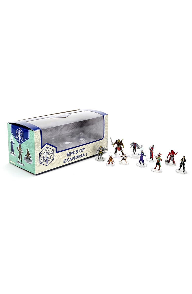 WizKids Games Critical Role Npcs Of Exandria Set 1 10 Miniature Set, Prepainted, Rpg, Alternate, color, Multicolored