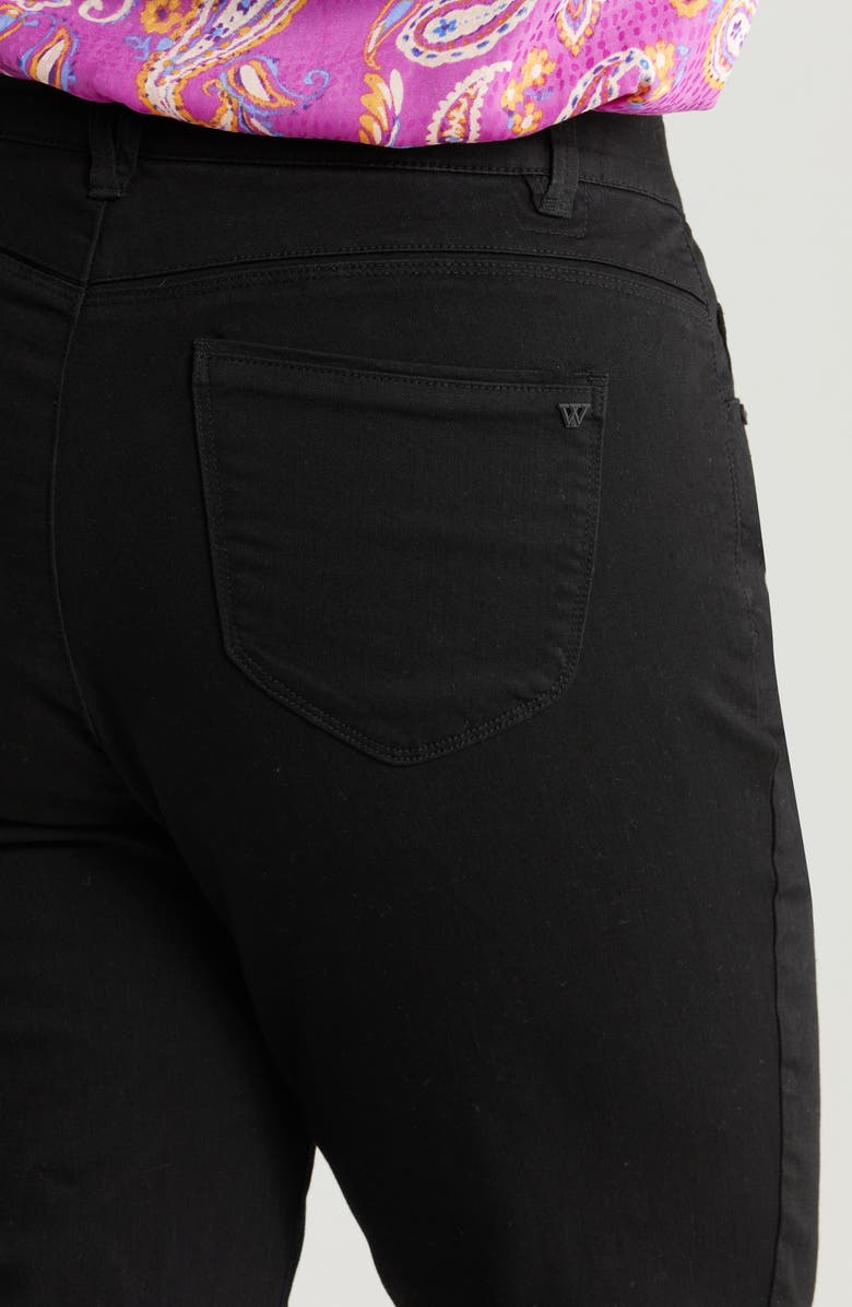 Wit & Wisdom Sawyer Straight Leg Jeans, Alternate, color, Black