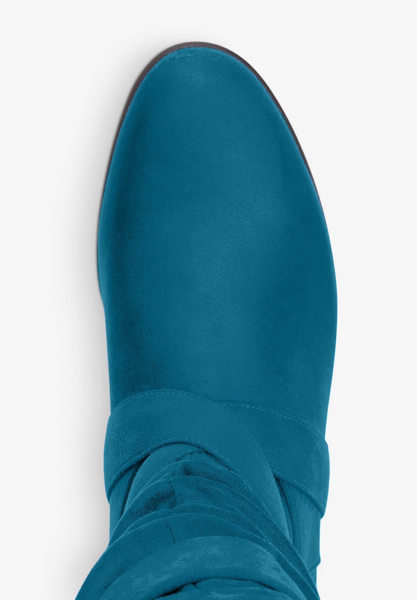 Heather Wide Calf Boot, Alternate, color, TEAL