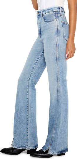 Good Curve Front Slit Bootcut Jeans