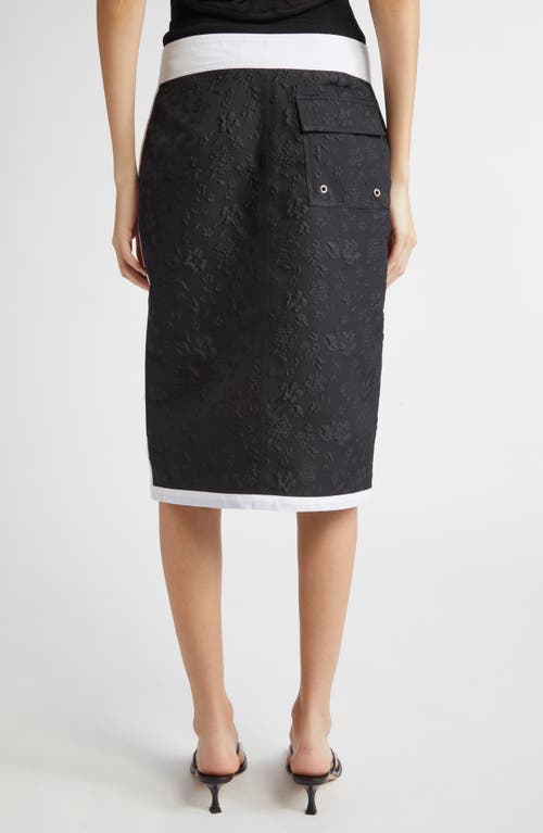 JULIE KEGELS JULIE KEGELS SUE FLORAL JACQUARD SKIRT