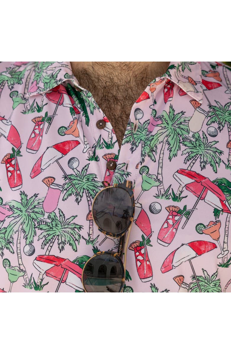 Kenny Flowers The Masters of Leisure - Golf Shirt, Alternate, color, Pink