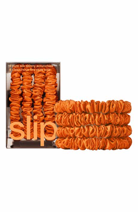 Pure Silk Skinny Scrunchies