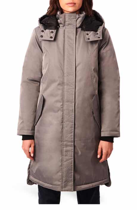 Bernardo Micro Breathable Water Resistant Recycled Polyester Raincoat