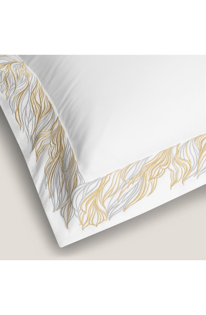 Togas Vellar embroidery pillowcase, Alternate, color, White