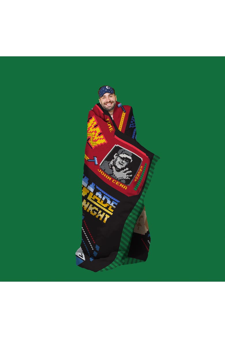 WWE John Cena (Hustle Loyalty Respect) 60" x 80" Raschel Throw Blanket, Alternate, color, None