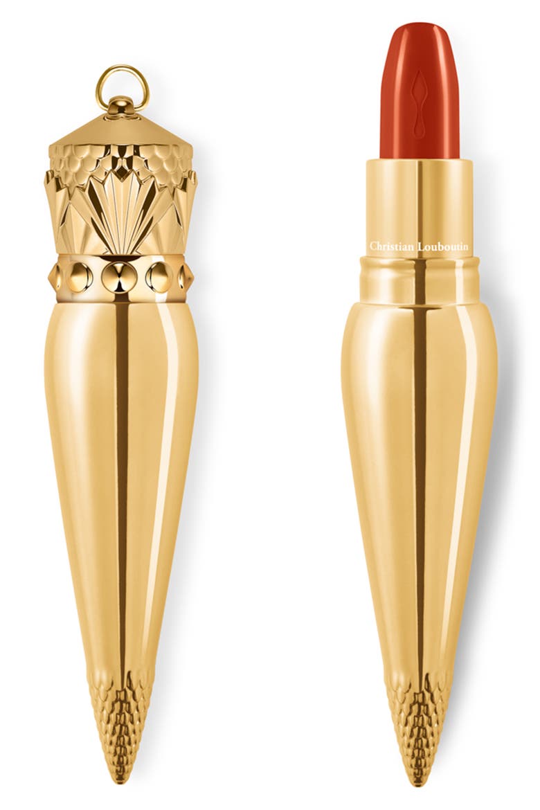 Rouge Louboutin Silky Satin Lipstick, Main, color, CHILI YOUPIYOU 005