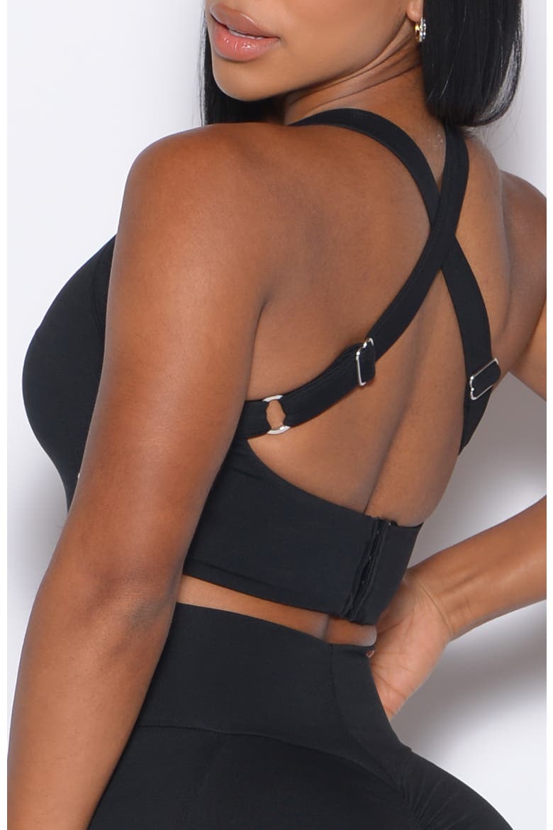 High Impact Bra, Alternate, color, Black
