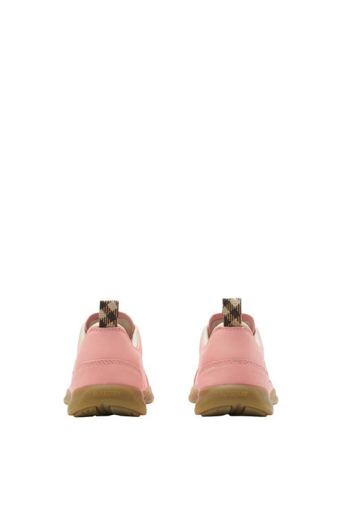 Burberry Leather Matrix Sneakers In Ditsy